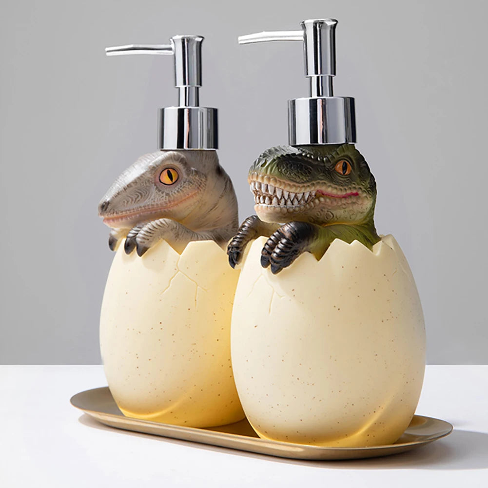 distributeur de savon dinosaure pour lavage des mains - vue 5 sur 9