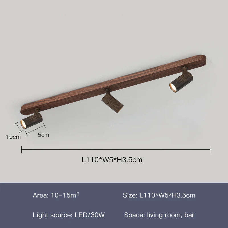 lustre led moderne imitation bois pour intérieur et design élégant