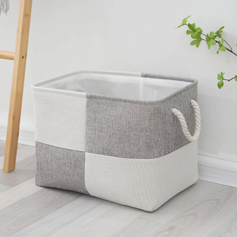panier de rangement pliable pour linge jouets et sous-vêtements - vue 6 sur 6