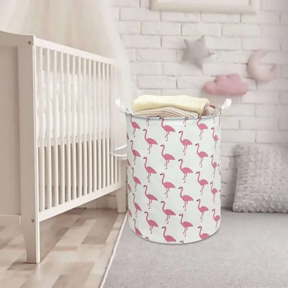 panier à linge portable pour jouets et vêtements étanche - vue 6 sur 8