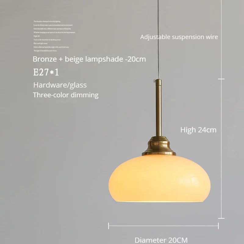 Moderne nordische Bauhaus-Pendelleuchte für Wohn- und Essbereich