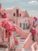 affiches modernes de paysage de voyage en grèce