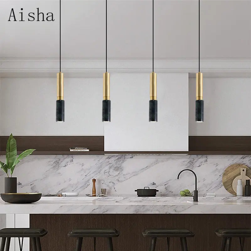 suspension en terrazzo style nordique pour décoration intérieure - vue 5 sur 10