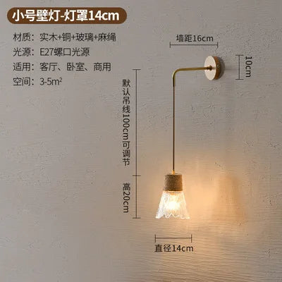 Japanisch-nordischer Kronleuchter mit drei Köpfen, kreatives Design, Innen-Pendelleuchte