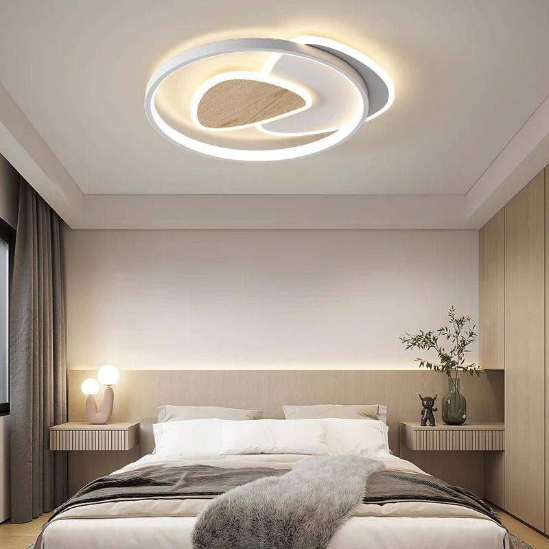 2023 Led Ceiling Light Ceiling Chandelier Simple Modern Ceiling Light Bedroom Light Home Decoration Room Led Light Fixture - vue 4 sur 8