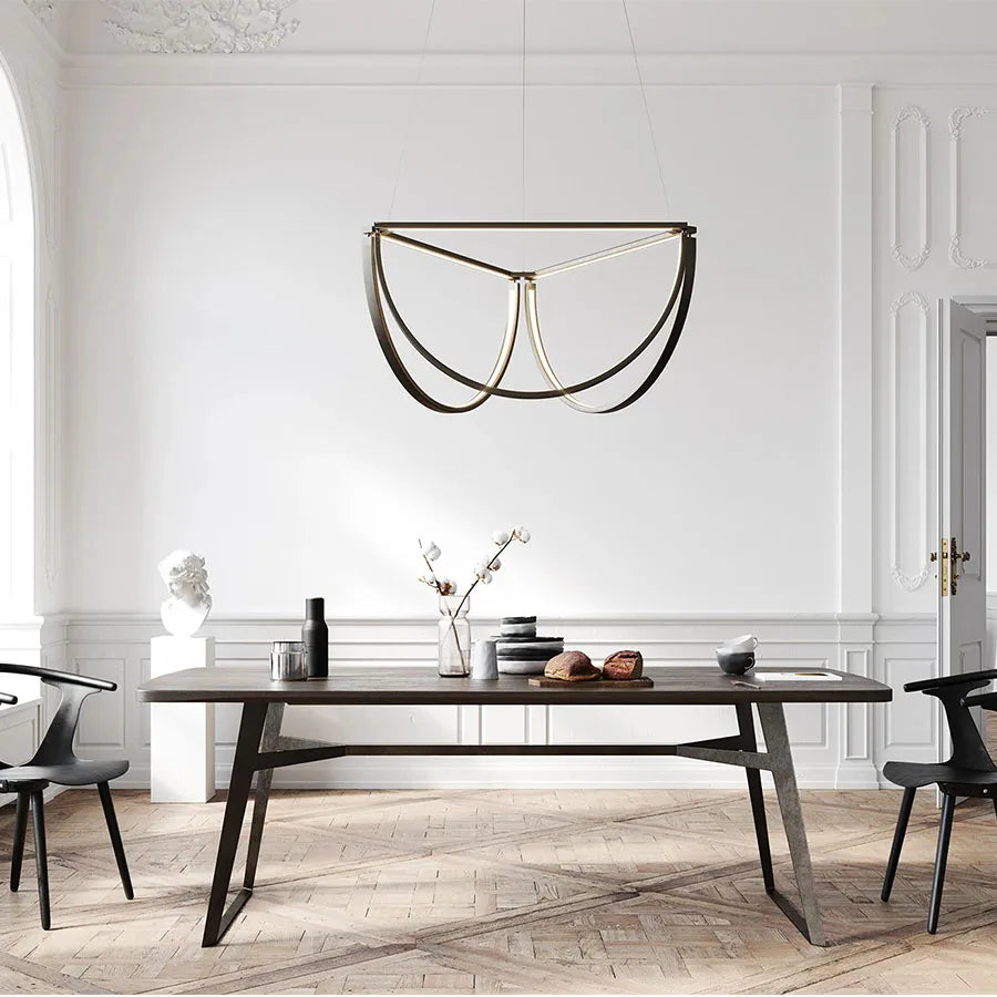 lustre minimaliste à intensité variable pour intérieur tendance - vue 6 sur 9