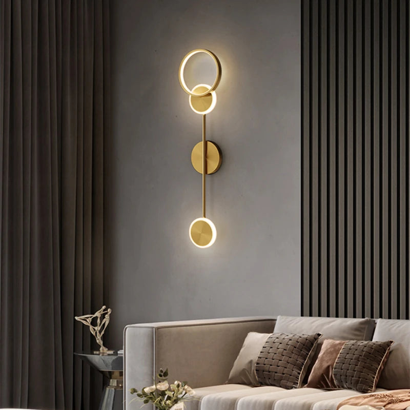 Applique murale LED moderne de luxe nordique - vue 3 sur 7