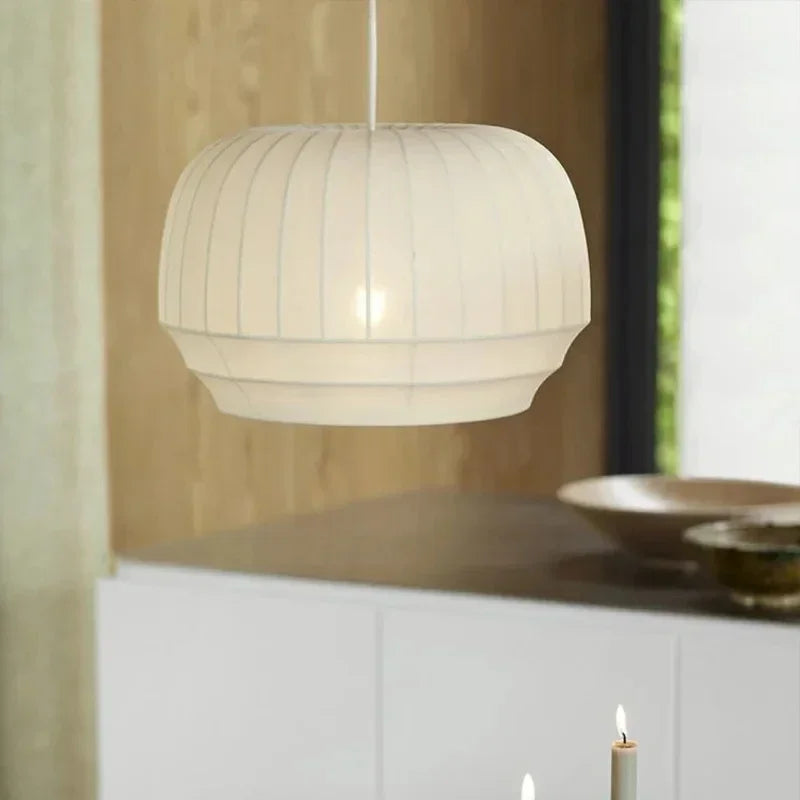 suspension en tissu minimaliste pour un éclairage créatif intérieur - vue 4 sur 9