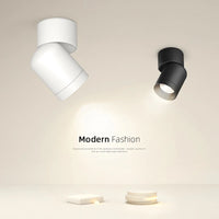 led projecteurs montés en surface réglable rotatif cob spot lampe focos