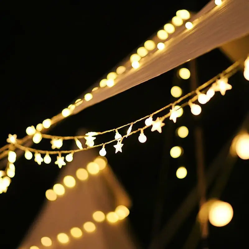 guirlande lumineuse à led pour extérieur décoration festive et jardin - vue 5 sur 7