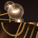 LED-Kronleuchter modernes Design in magischer Bohnenform