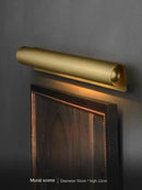 Moderne Wandleuchte aus Messing mit minimalistischem und kreativem Design
