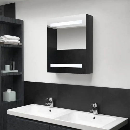 meuble moderne avec éclairage led pour rangement et décoration - vue 2 sur 7