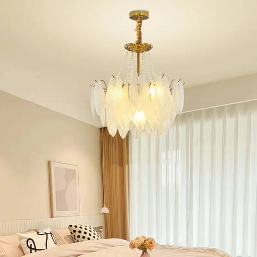 Moderne geometrische Pendelleuchte dekorativ für Weihnachten Zuhause - vue 7 sur 14