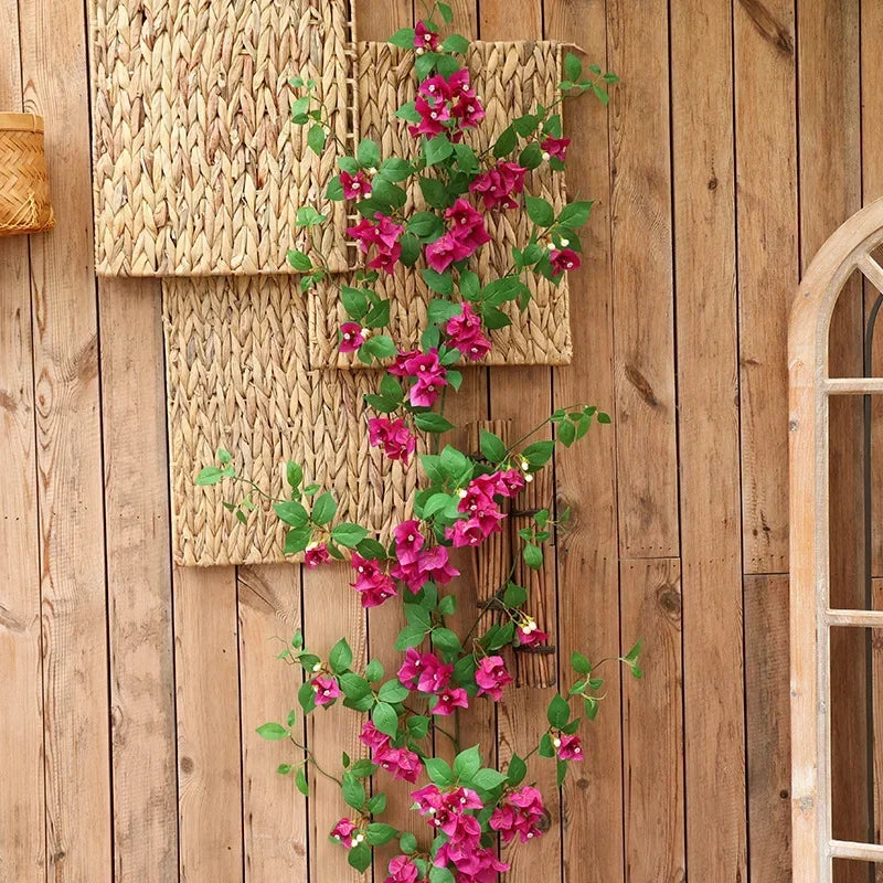 fleurs artificielles vignes prunes pour décoration fête et festival - vue 8 sur 8