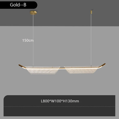 Minimalistische Designer-Pendelleuchte für moderne Restaurants und Bars