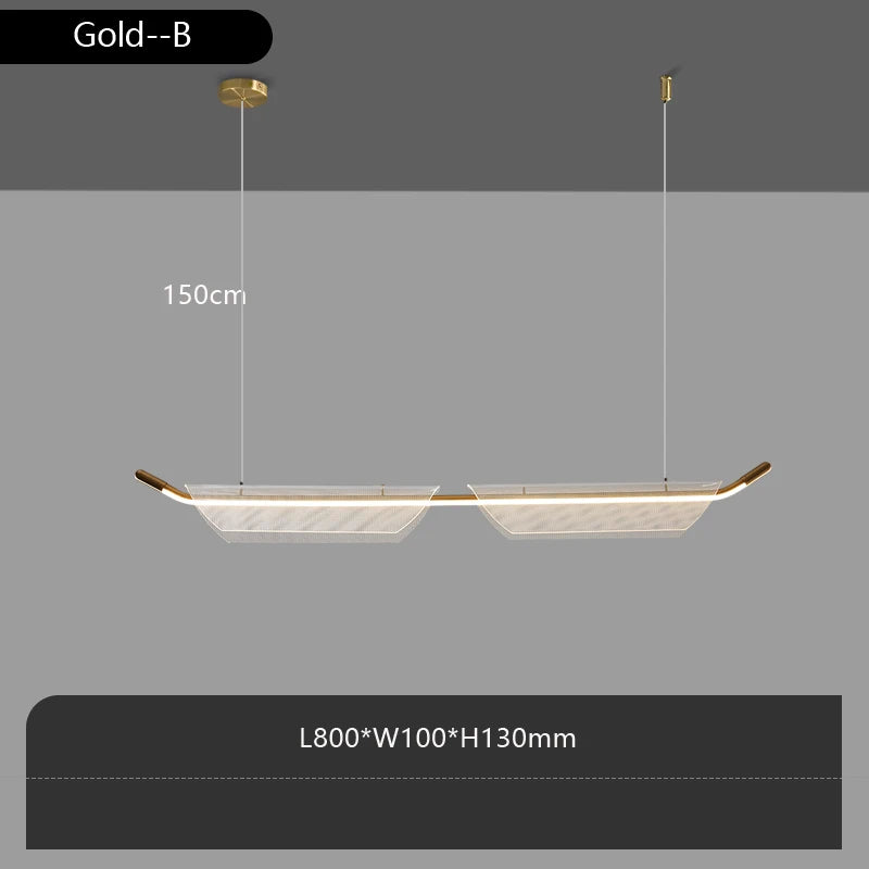 Minimalistische Designer-Pendelleuchte für moderne Restaurants und Bars