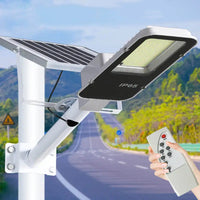 Superheller LED-Solar-Stehleuchte für den Außenbereich, wasserdicht
