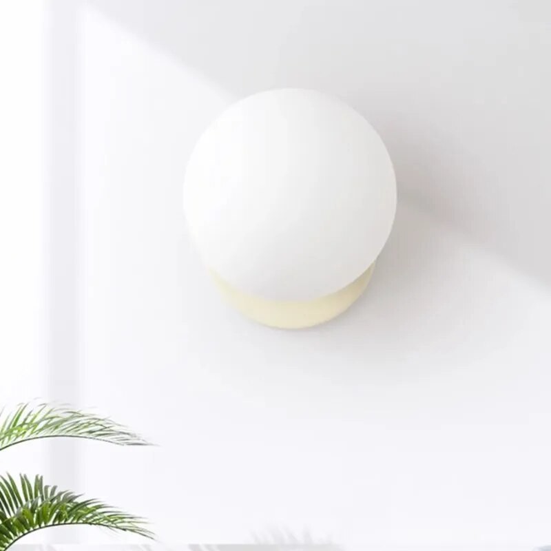 Applique murale LED nordique Macaron crème - vue 4 sur 18