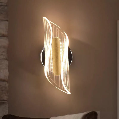 Applique murale moderne led acrylique salon intérieur chambre décoration