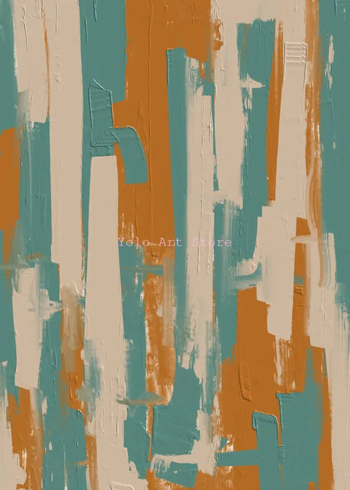 reproduction d'affiches abstraites colorées sur toile pour décoration intérieure