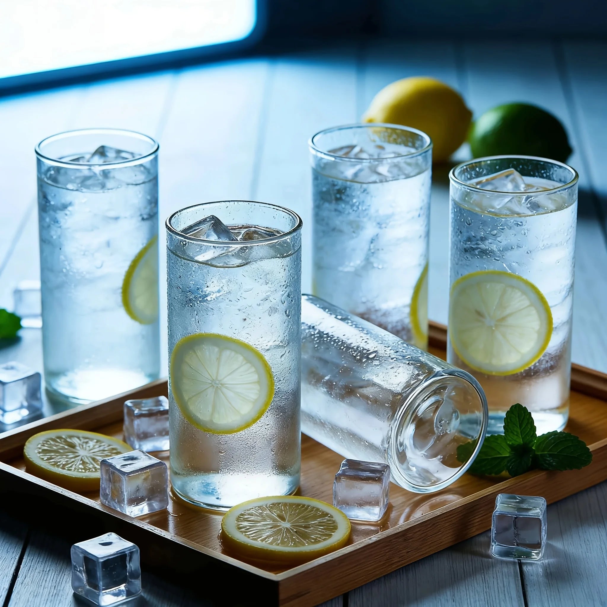 Lot verres highball 300 ml style classique polyvalent - vue 6 sur 8