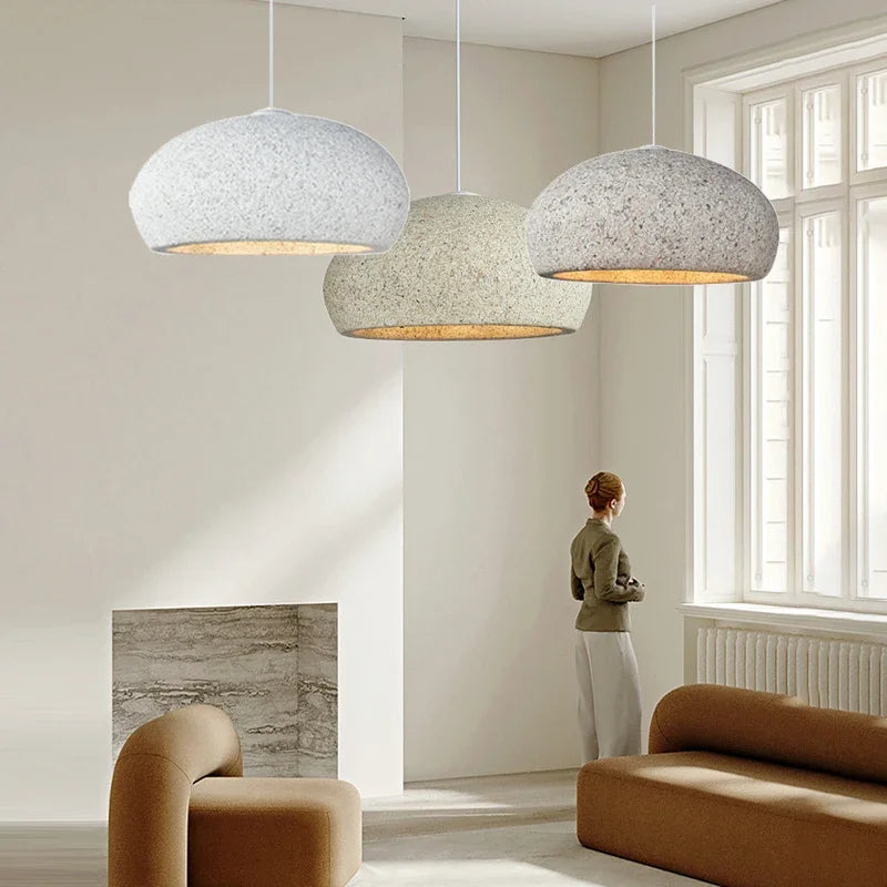 suspension rétro wabi-sabi pour décoration moderne et élégante - vue 6 sur 9