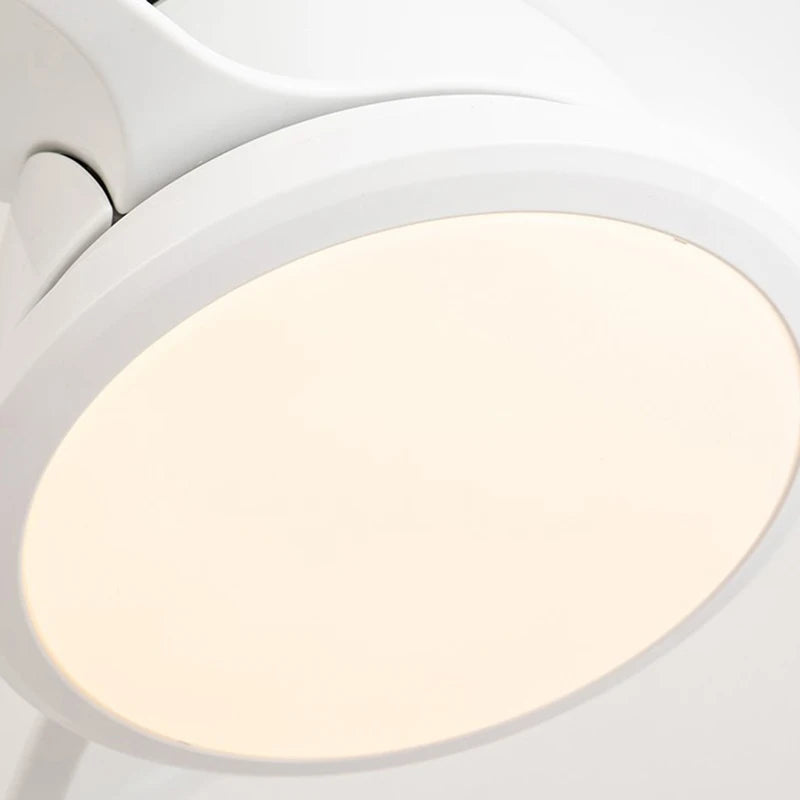 Deckenventilator mit LED-Beleuchtung und Fernbedienung für modernes Interieur - vue 6 sur 9