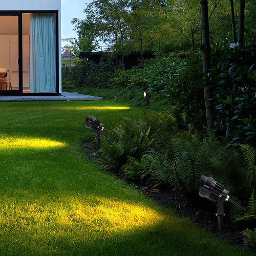 Wasserdichter LED-Strahler für Garten und Außenbeleuchtung - vue 3 sur 8