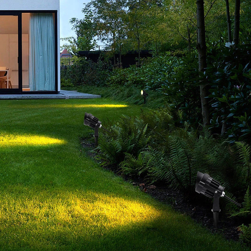 Wasserdichter LED-Strahler für Garten und Außenbeleuchtung - vue 3 sur 8