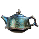 Théière jianzhan tianmu en porcelaine émaillée artisanale