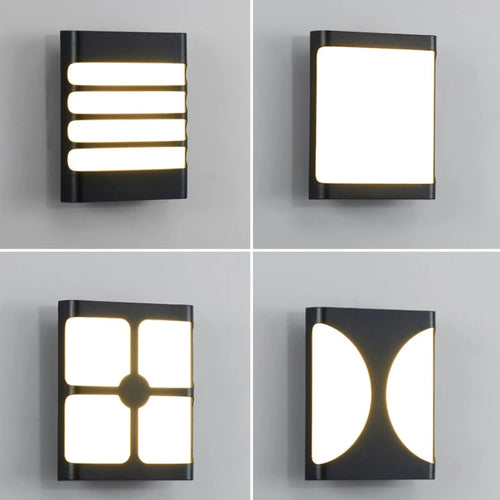 Applique murale extérieure de rue lampe étanche balcon lampe de jardin à LED couloir allée escalier Terrance applique luminaire