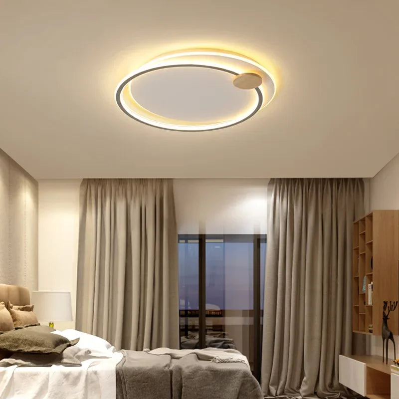 Plafonnier rond led moderne simple pour décoration d'intérieur - vue 6 sur 10