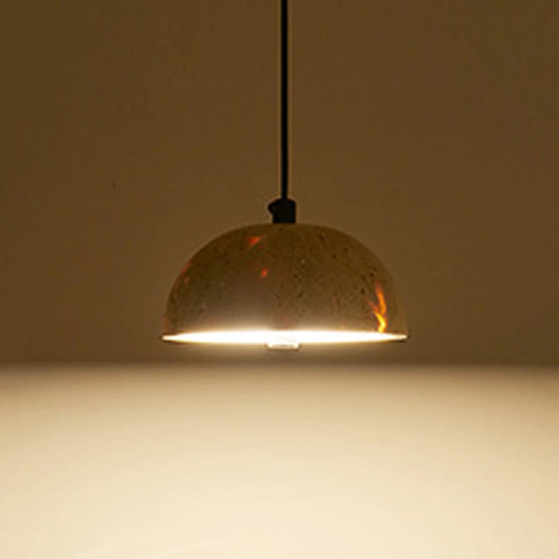 suspension led naturelle pour décoration intérieure moderne - vue 5 sur 6