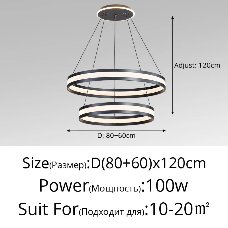 lustre minimaliste moderne italien pour une ambiance luxueuse - vue 14 sur 15