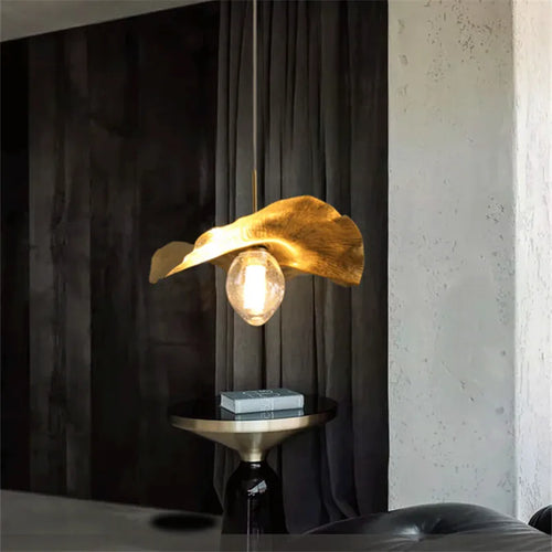 Vintage Pendelleuchte im minimalistischen Design für eine elegante Einrichtung - vue 4 sur 9
