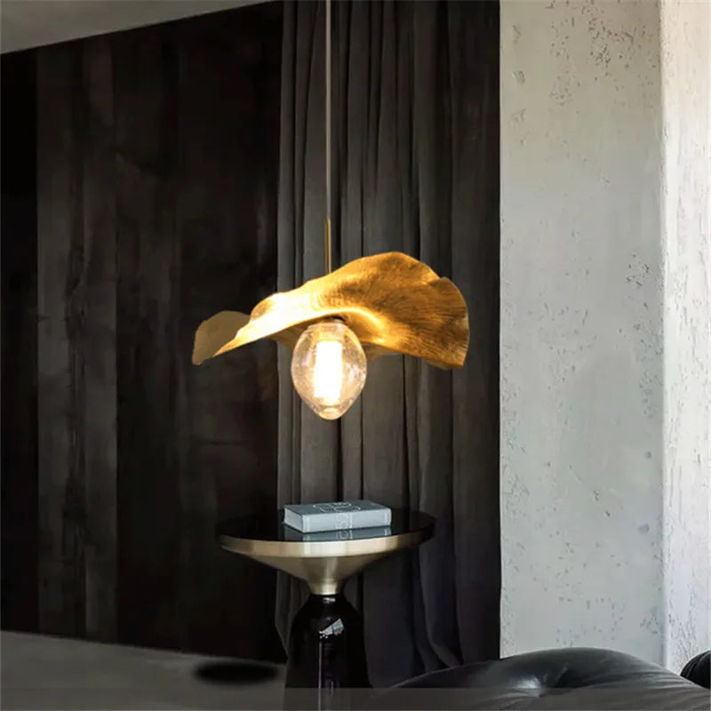 Vintage Pendelleuchte im minimalistischen Design für eine elegante Einrichtung - vue 4 sur 9