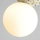 suspension moderne en terrazzo design nordique pour décoration intérieure