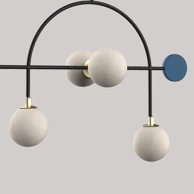 Lustre en verre design pour décoration d'intérieur - vue 7 sur 7