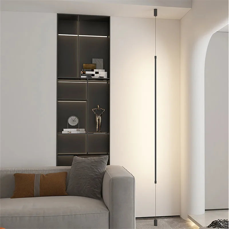 Minimalistischer LED-Pendellampadaire im modernen Design für die Innendekoration - vue 3 sur 12