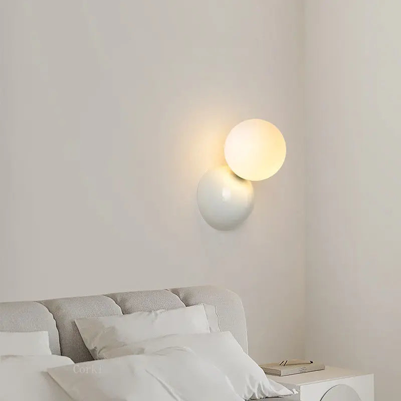 applique murale créative boules pour éclairage intérieur décoratif - vue 5 sur 8