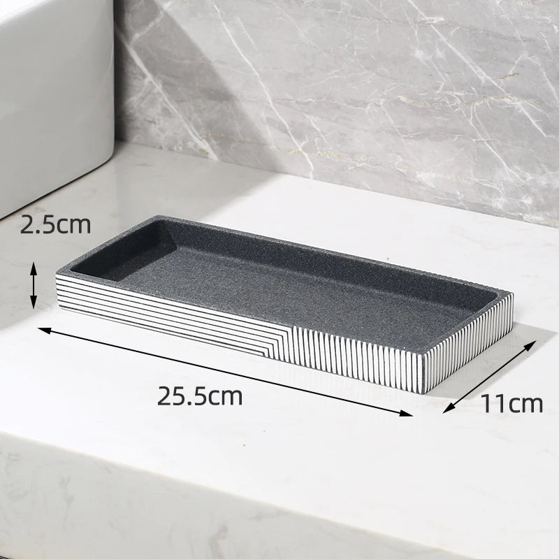 accessoires de salle de bain de luxe européens élégants et légers - vue 12 sur 16