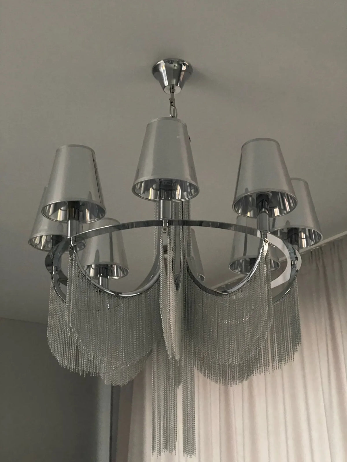 Luxuriöser Kronleuchter für Hochzeit, Eingangsbereich und elegante Dekoration - vue 2 sur 15