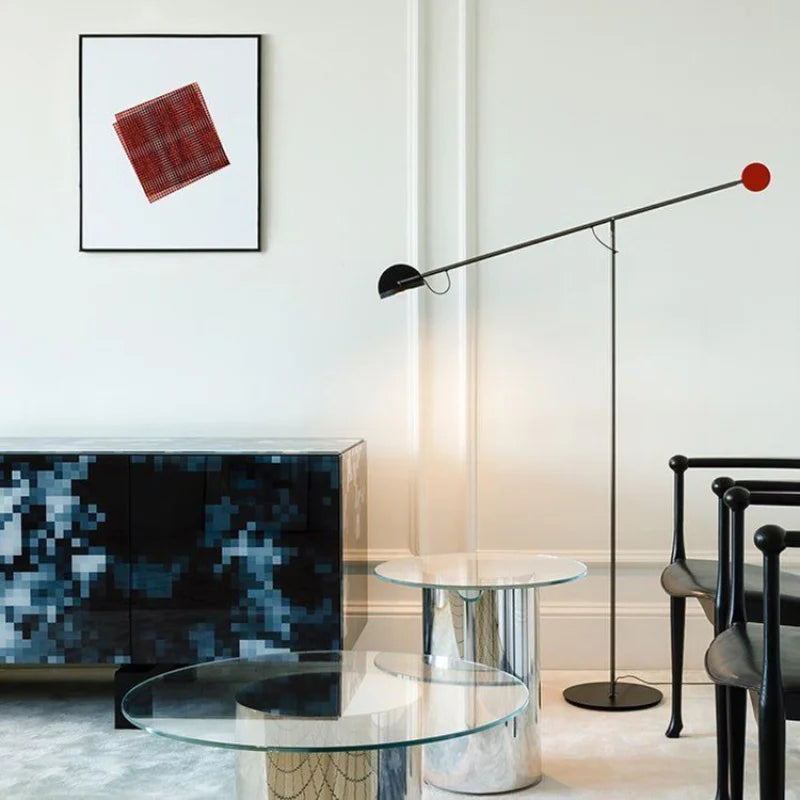 lampadaire led design nordique pour salon hôtel chambre - vue 7 sur 6