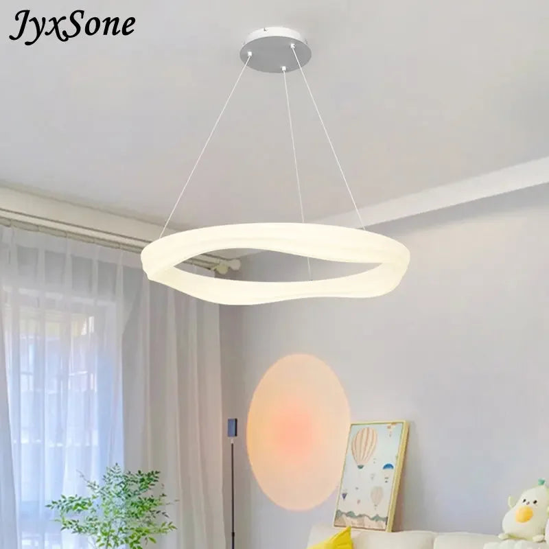 Plafonnier LED suspendu au design nordique moderne