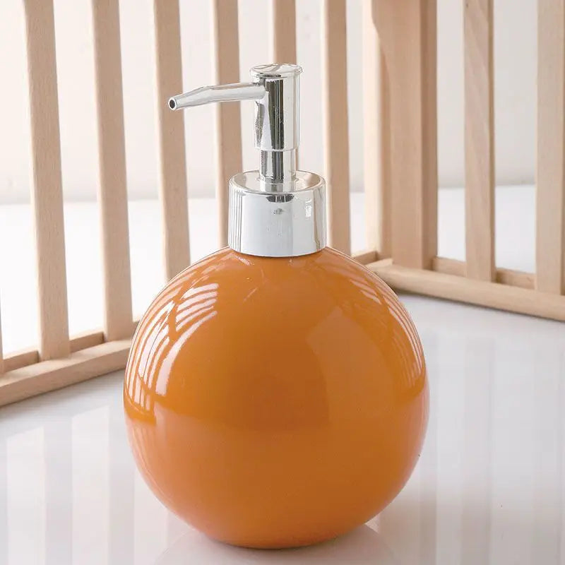 bouteille de gel douche et savon pour les mains accessoires de salle de bain - vue 19 sur 31
