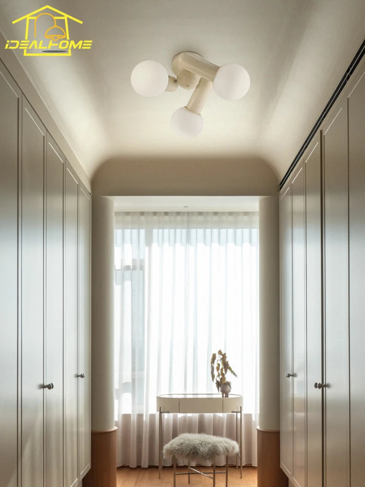 plafonnier led moderne simple pour décoration intérieure chaleureuse - vue 8 sur 7