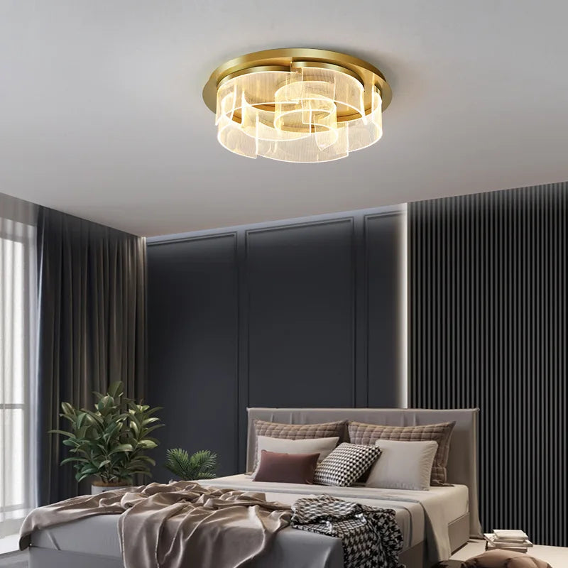 lampes décoratives nordiques acrylique led atmosphère chaude - vue 5 sur 9