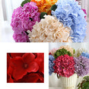 bouquet d'hortensias artificiels en soie pour décoration et événements