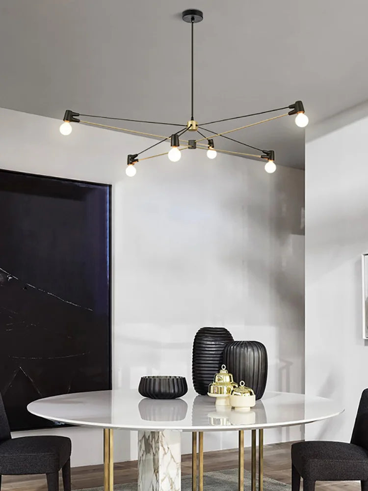 lampe en verre postmoderne minimaliste décorative pour intérieur